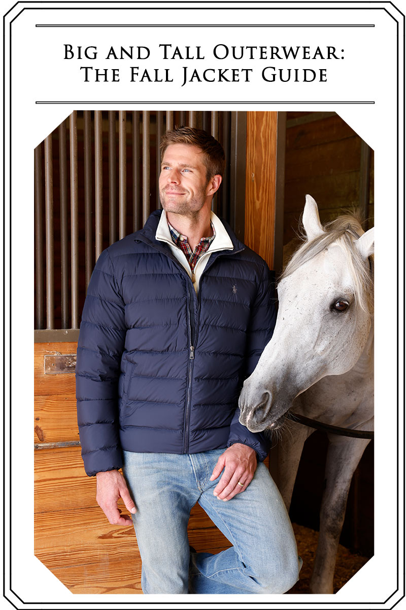 Big and Tall Outerwear: The Fall Jacket Guide