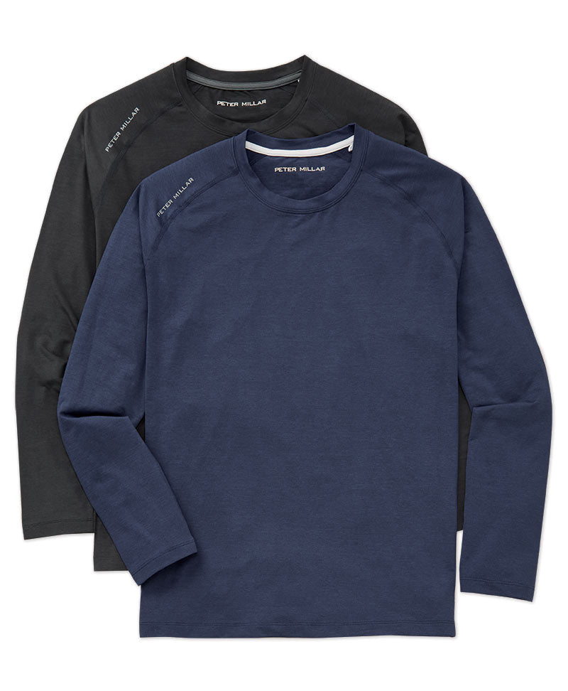 Peter Millar Aurora Performance Long Sleeve Tee Shirt