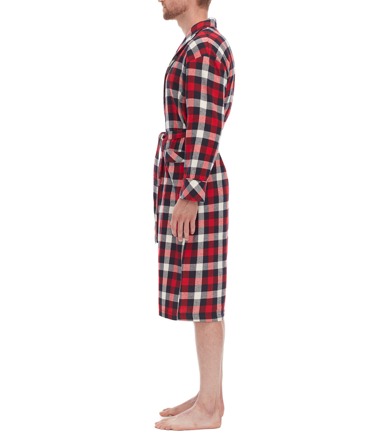 Majestic Flannel Shawl Collar Robe, Men's Big & Tall