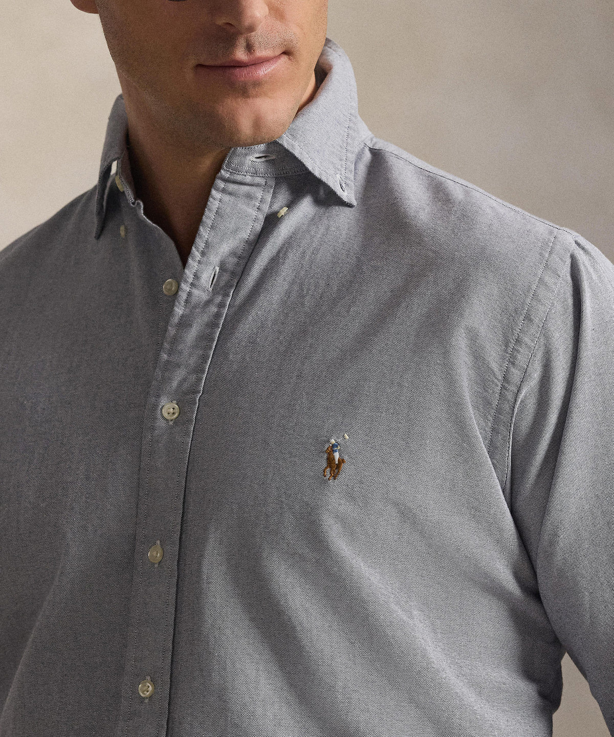 Polo Ralph Lauren Long-Sleeve Oxford Shirt, Men's Big & Tall