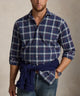 Polo Ralph Lauren Long-Sleeve Oxford Shirt - Navy/Red/White