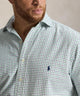 Polo Ralph Lauren Long-Sleeve Oxford Shirt - White/Green