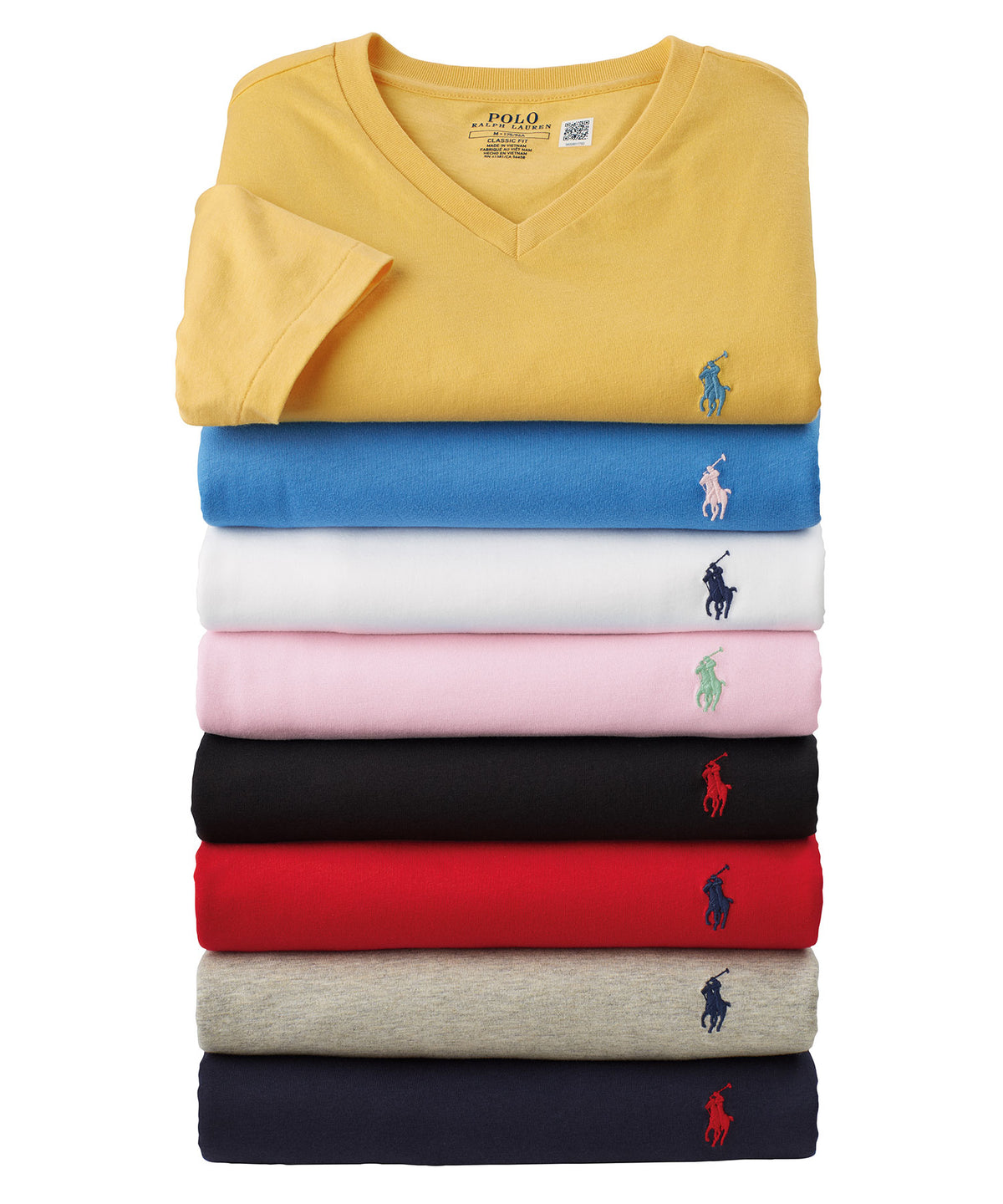 Polo Ralph Lauren Short Sleeve V-Neck Tee Shirt, Men's Big & Tall