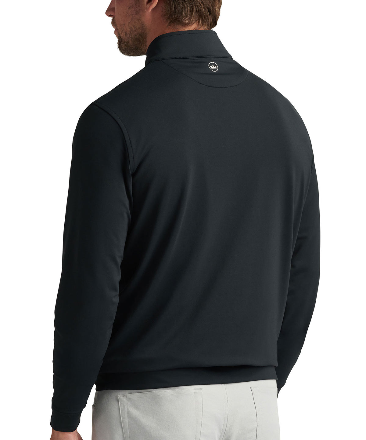 Peter Millar Perth Stretch Loop Terry Quarter-Zip Pullover, Men's Big & Tall