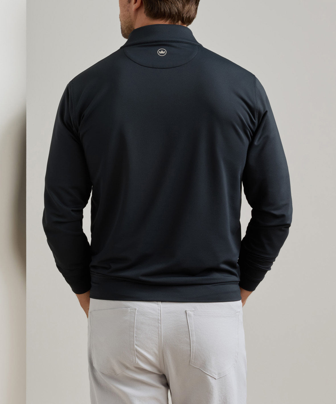 Peter Millar Perth Stretch Loop Terry Quarter-Zip Pullover, Men's Big & Tall