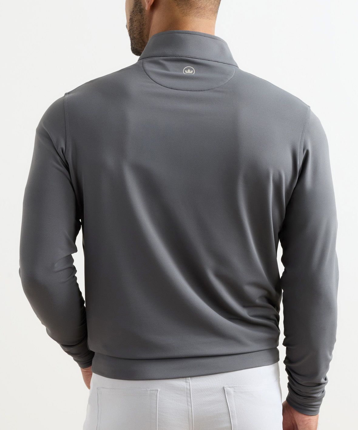 Peter Millar Perth Stretch Loop Terry Quarter-Zip Pullover, Men's Big & Tall