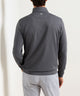 Peter Millar Perth Stretch Loop Terry Quarter-Zip Pullover - Iron