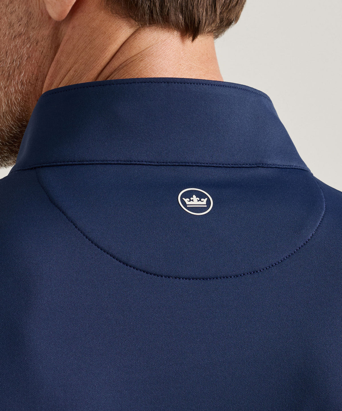 Peter Millar Perth Stretch Loop Terry Quarter-Zip Pullover, Men's Big & Tall