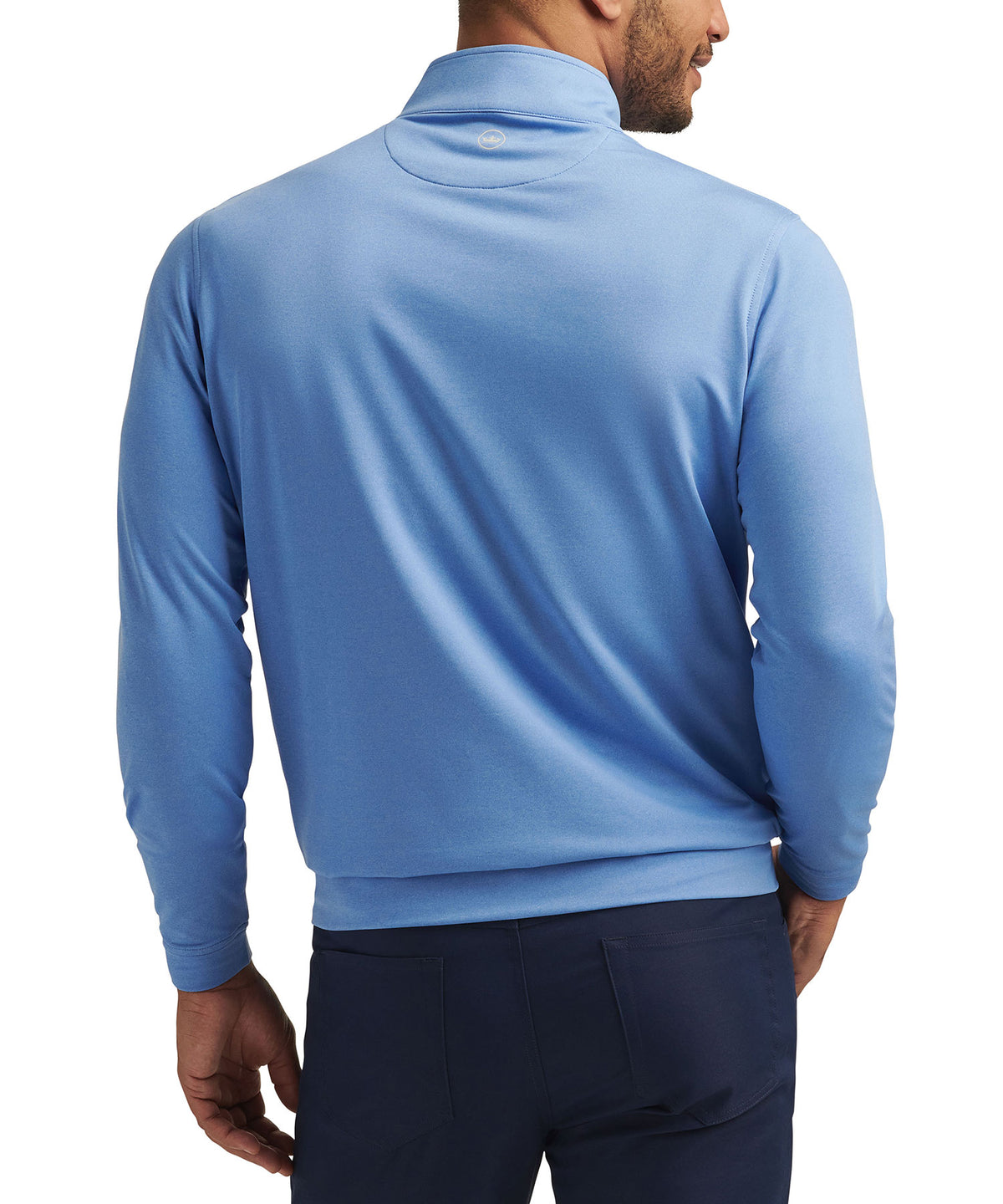 Peter Millar Perth Stretch Loop Terry Quarter-Zip Pullover, Men's Big & Tall