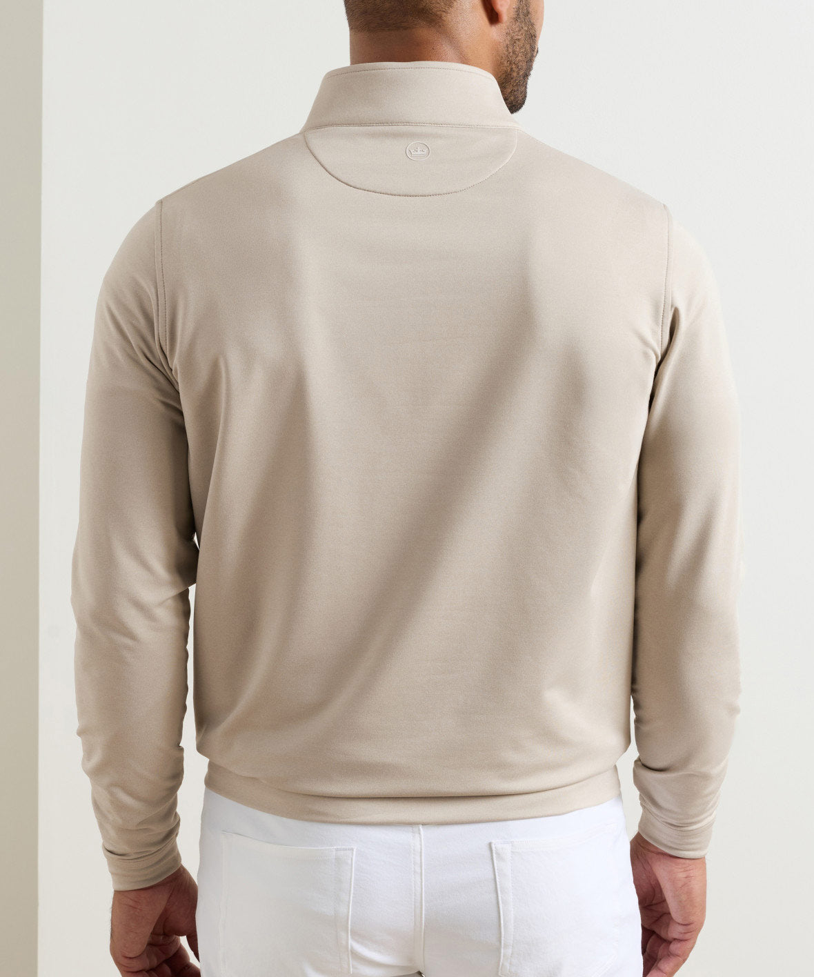 Peter Millar Perth Stretch Loop Terry Quarter-Zip Pullover, Men's Big & Tall