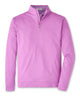 Peter Millar Perth quarter-zip in oleander, front product view