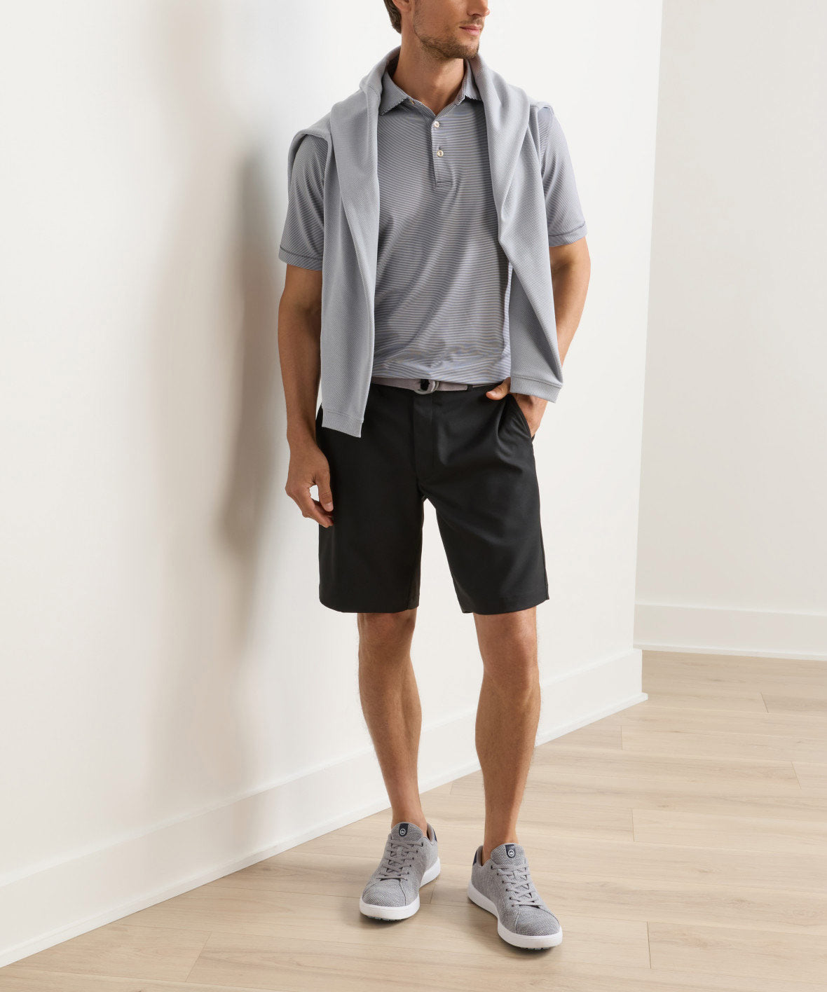 Peter Millar Salem High Drape Performance Shorts, Men's Big & Tall