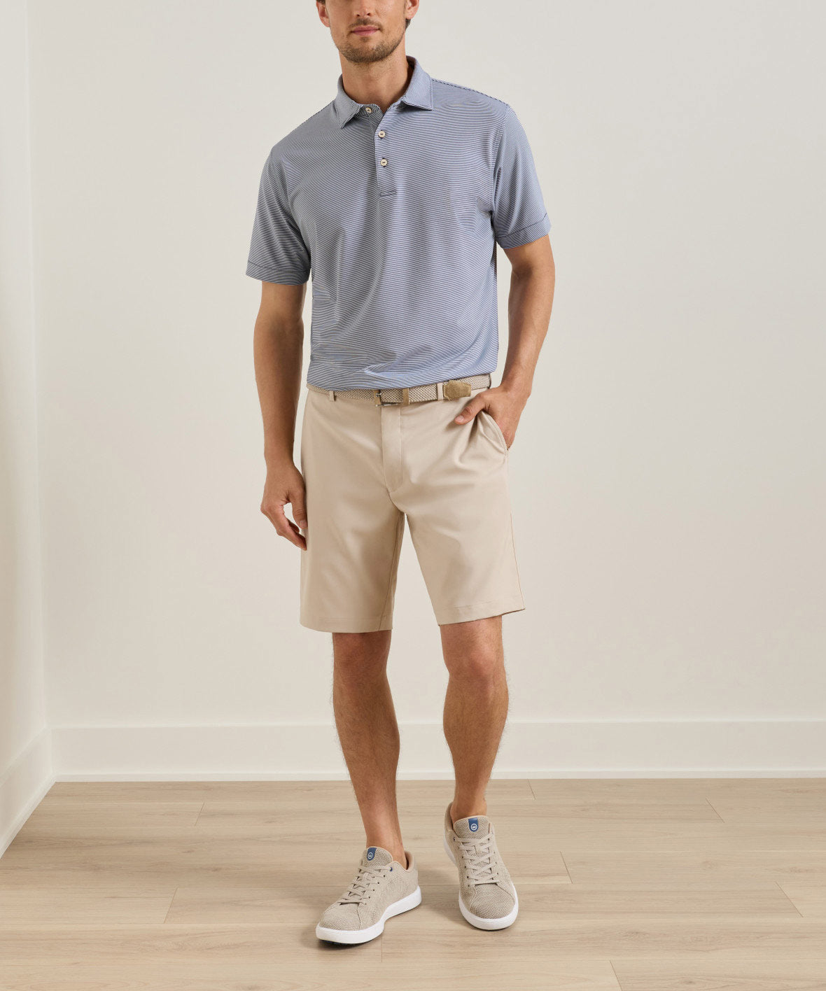 Peter Millar Salem High Drape Performance Shorts, Men's Big & Tall