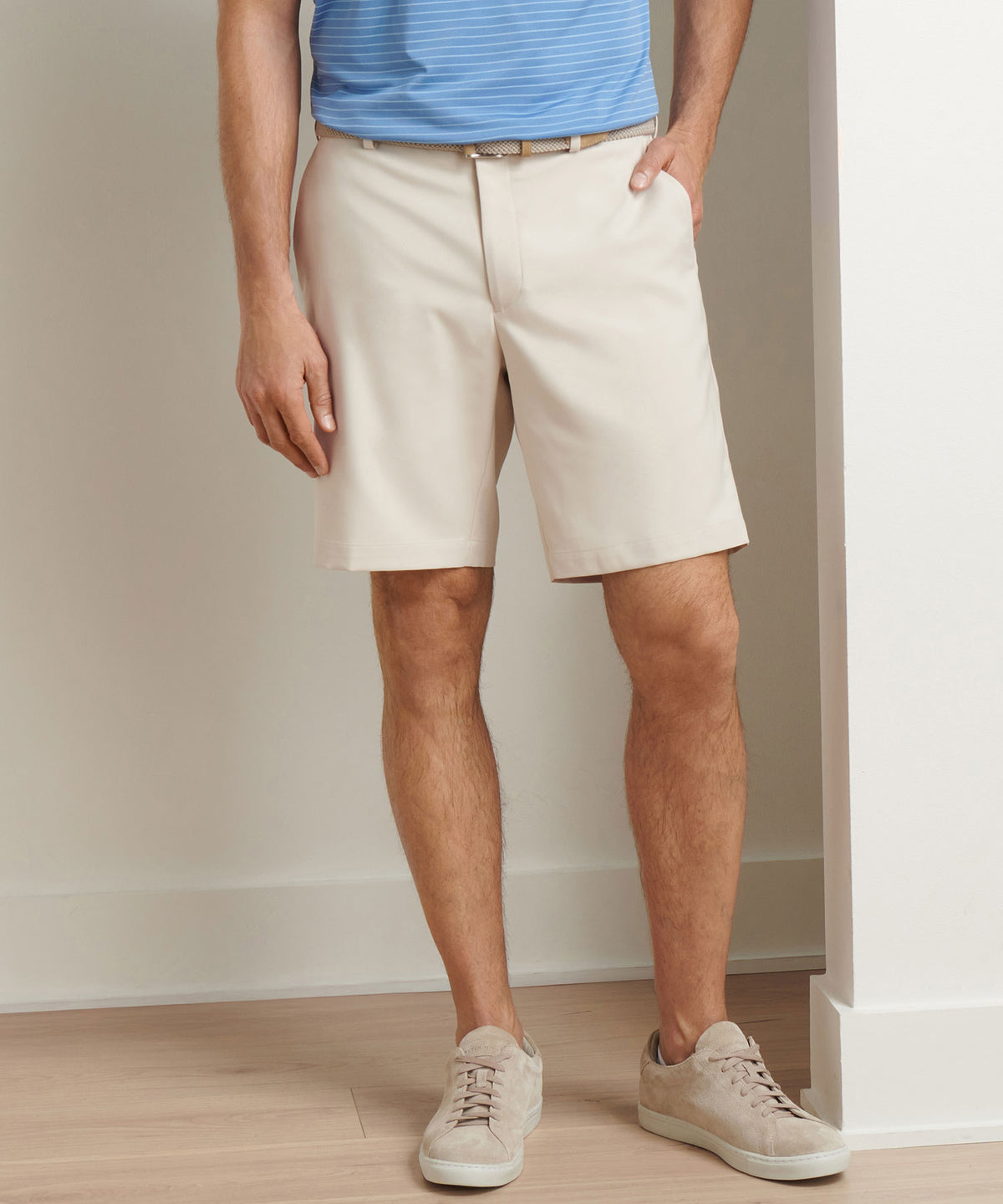 Peter Millar Salem High Drape Performance Shorts, Men's Big & Tall