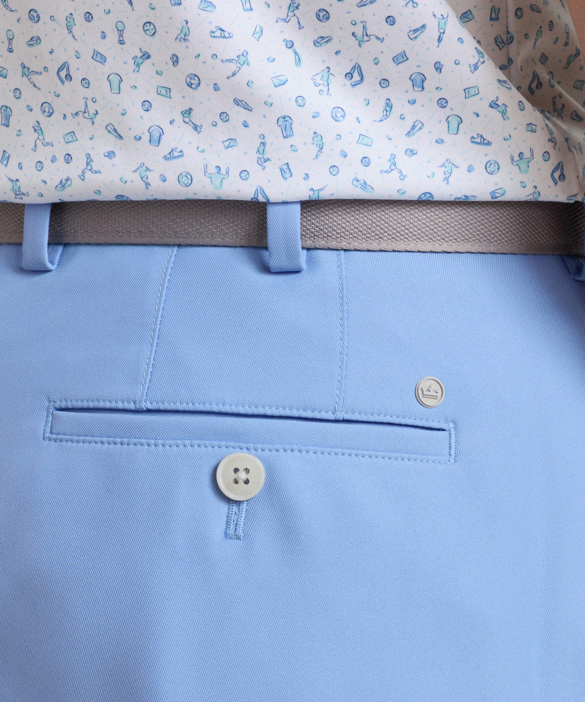 Peter Millar Salem High Drape Performance Shorts, Men's Big & Tall