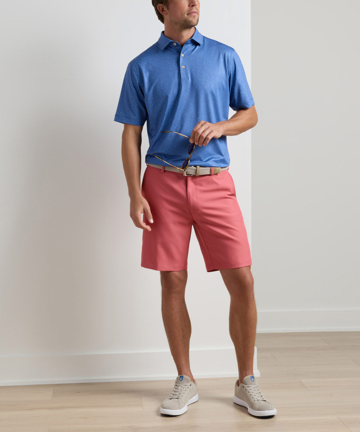 Peter Millar Salem High Drape Performance Shorts, Men's Big & Tall