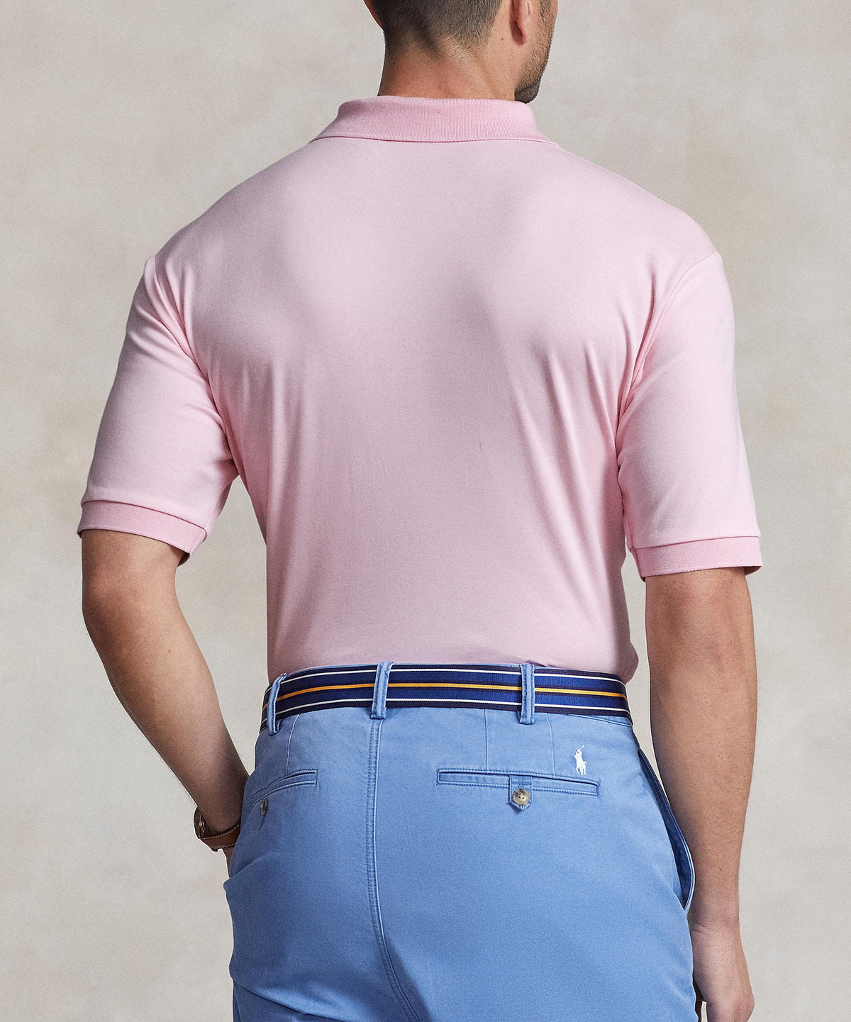 Polo Ralph Lauren Short Sleeve Classic Fit Soft Touch Pima Cotton Polo Shirt, Men's Big & Tall