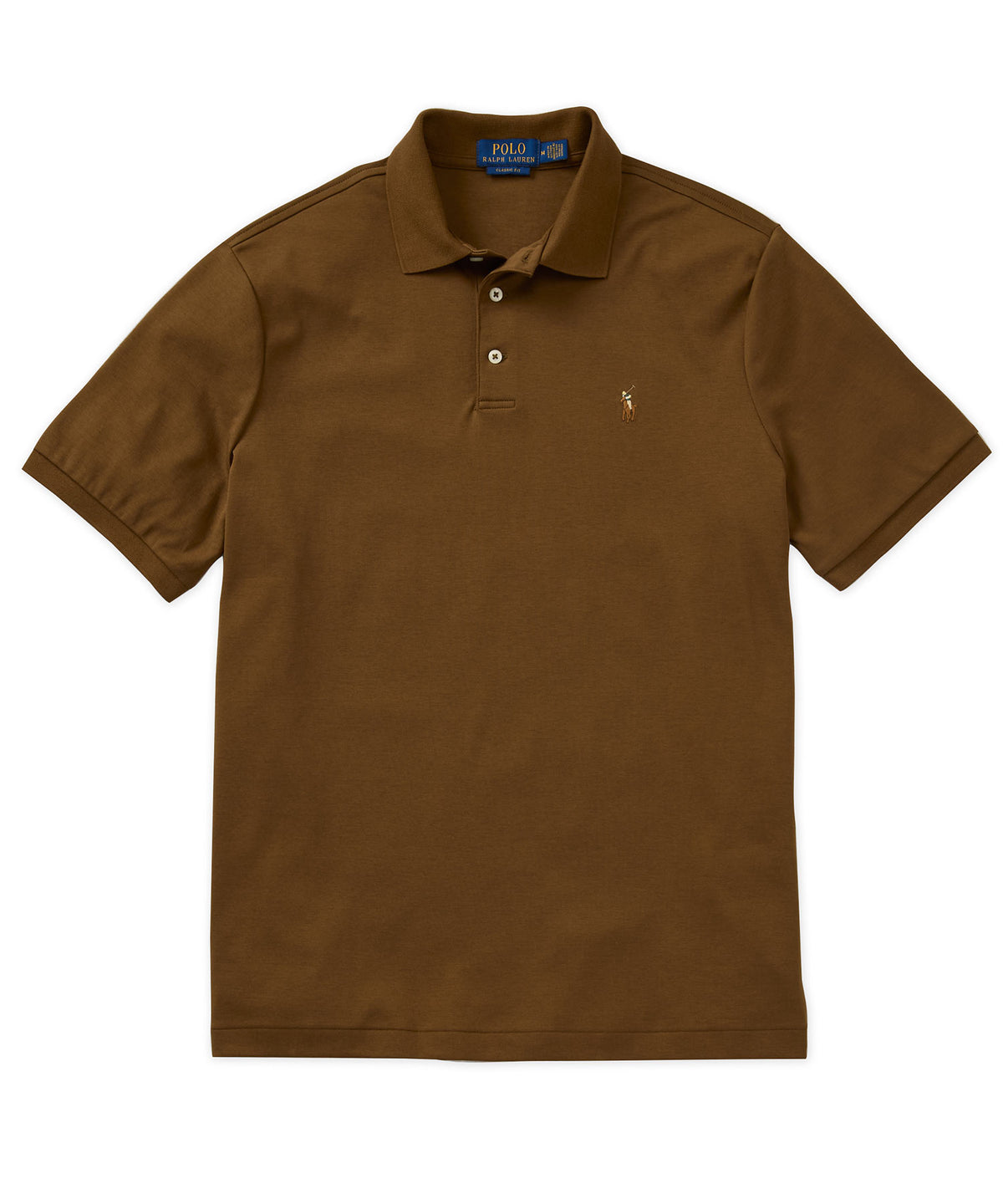 Polo Ralph Lauren Short Sleeve Classic Fit Soft Touch Pima Cotton Polo Shirt, Men's Big & Tall
