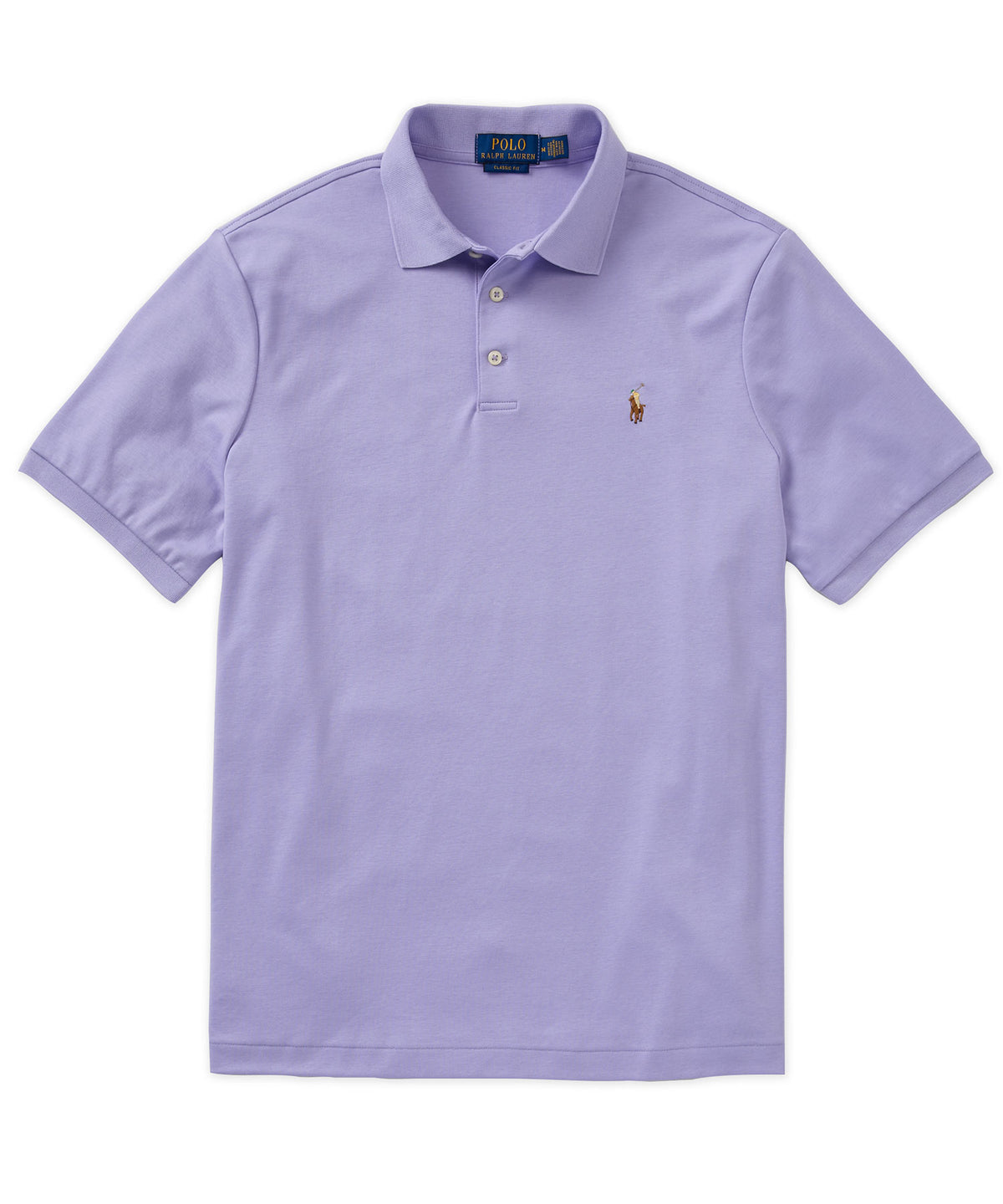 Polo Ralph Lauren Short Sleeve Classic Fit Soft Touch Pima Cotton Polo Shirt, Men's Big & Tall
