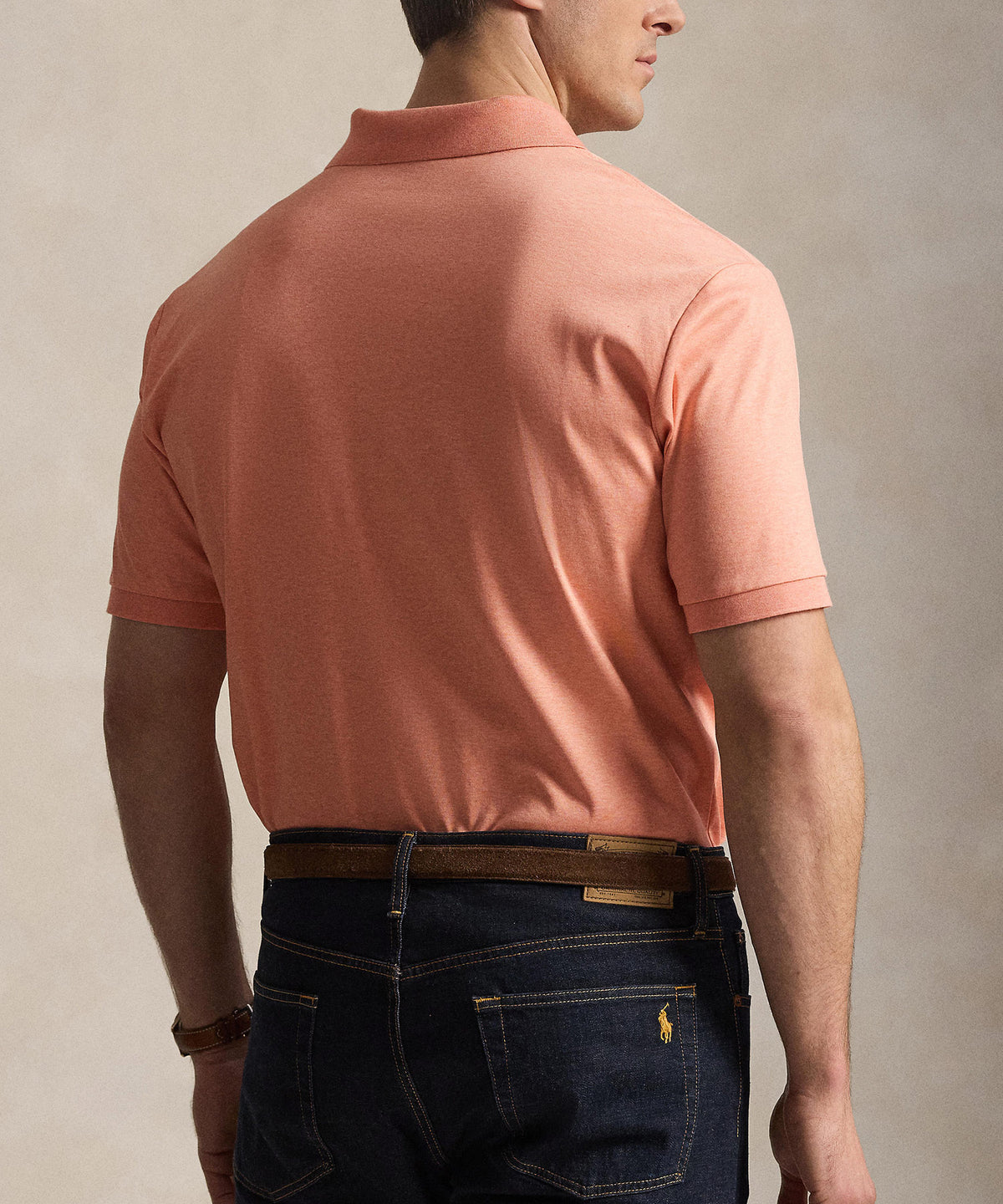 Polo Ralph Lauren Short Sleeve Classic Fit Soft Touch Pima Cotton Polo Shirt, Men's Big & Tall