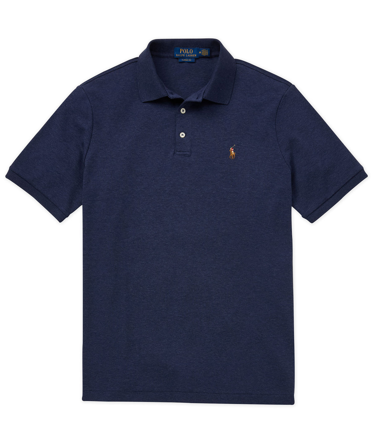 Polo Ralph Lauren Short Sleeve Classic Fit Soft Touch Pima Cotton Polo Shirt, Men's Big & Tall