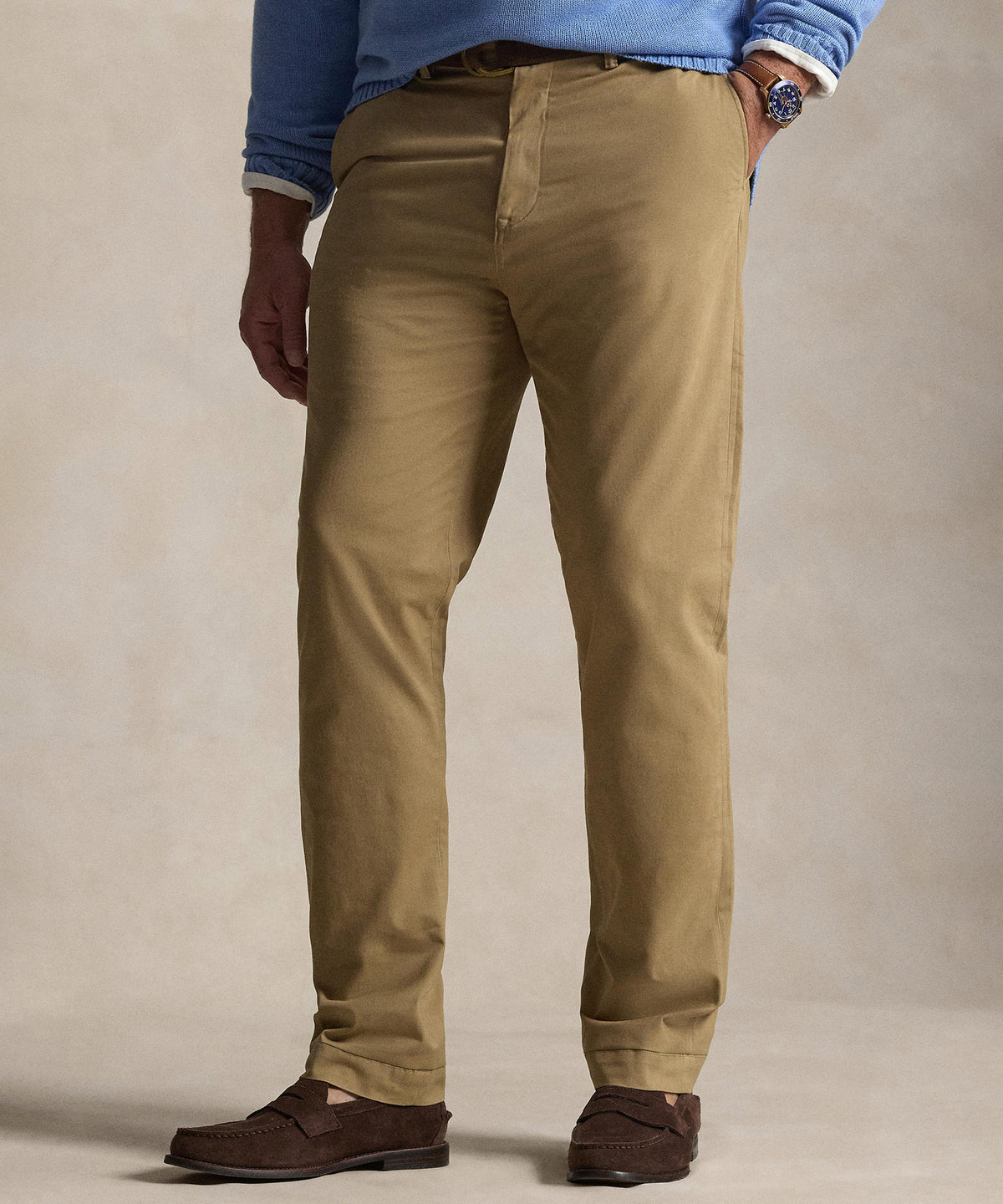 Polo Ralph Lauren Stretch Flat Front Chino Pant, Men's Big & Tall