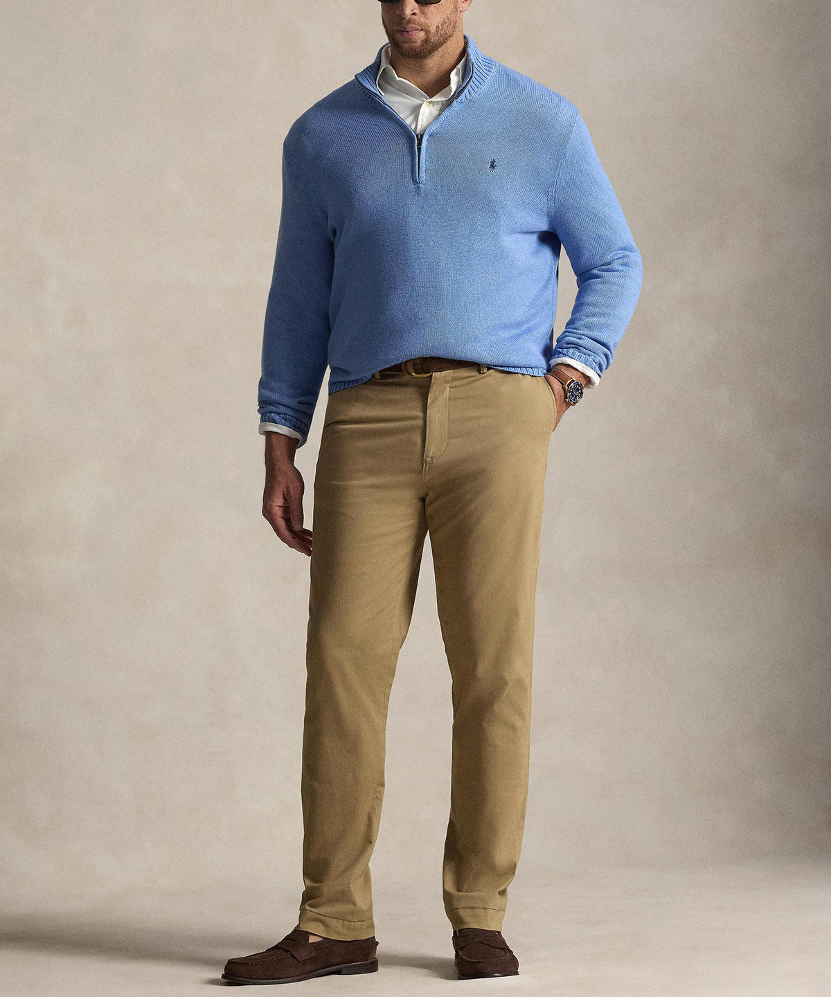 Polo Ralph Lauren Stretch Flat Front Chino Pant, Men's Big & Tall