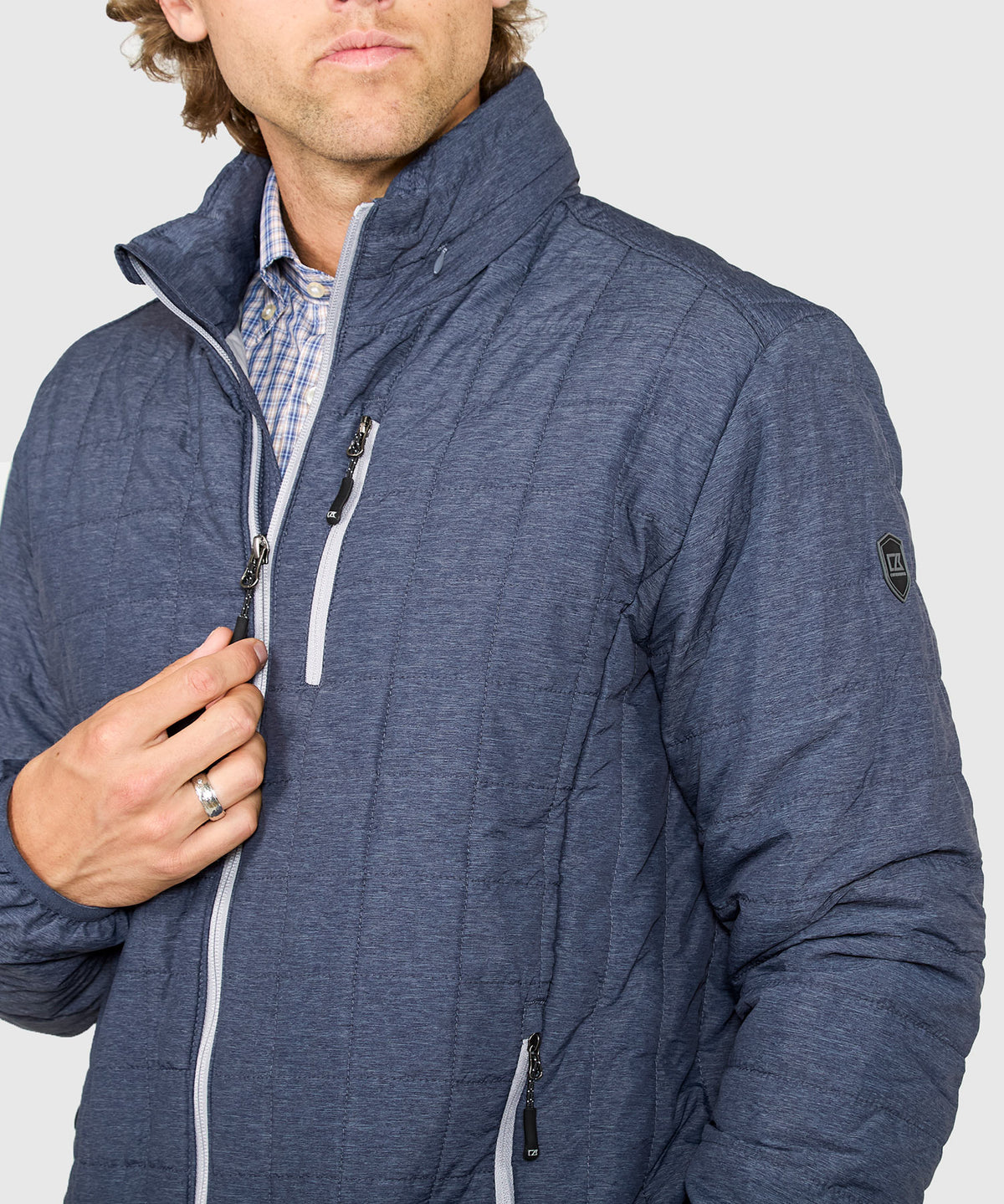 Cutter & Buck Rainier Insulated Packable Jacket, Men's Big & Tall