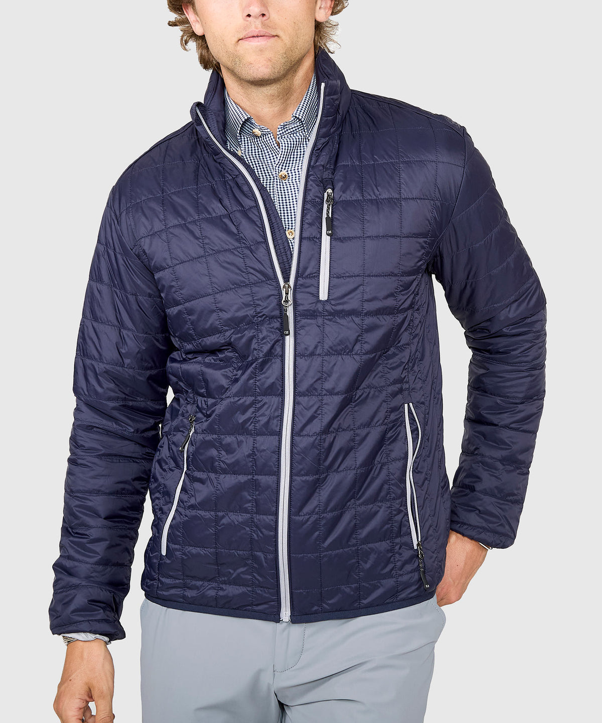 Cutter & Buck Rainier Insulated Packable Jacket, Men's Big & Tall