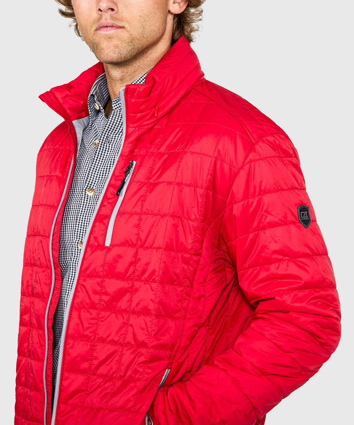 Cutter & Buck Rainier Insulated Packable Jacket, Men's Big & Tall