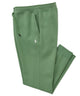 Polo Ralph Lauren double-knit jogger pants, green with drawstring and polo logo - Outback Green