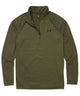 Under Armour UA Tech 2.0 olive-green half-zip pullover with long sleeves and logo - Marine Green