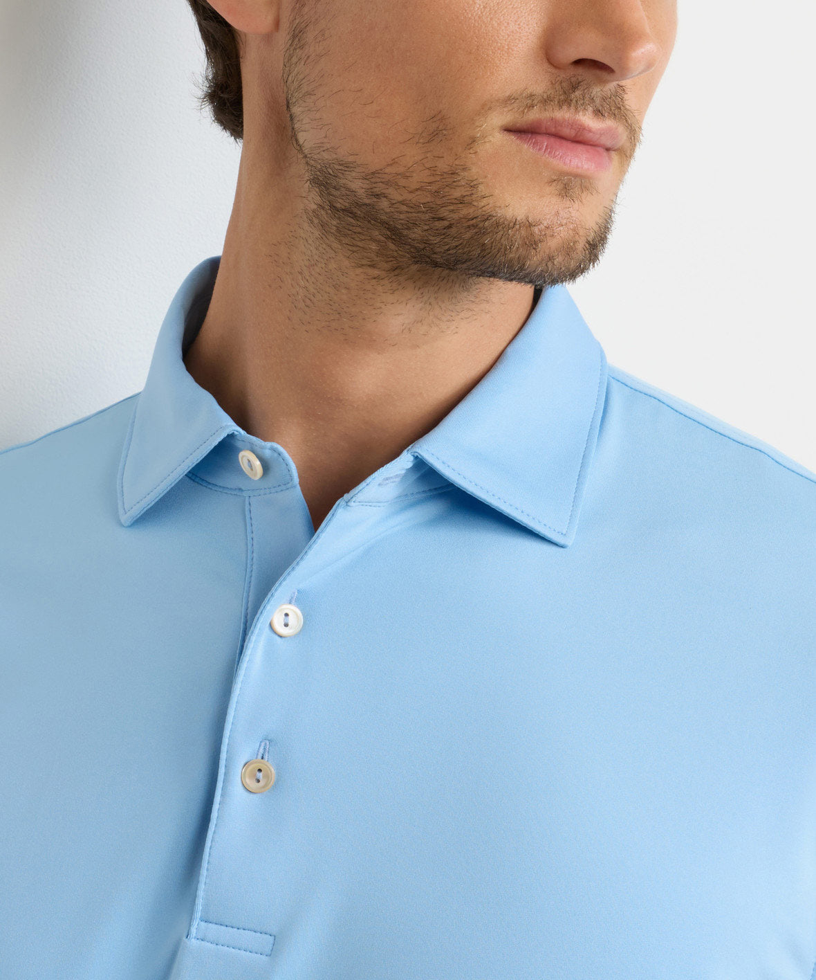 Peter Millar Solid Stretch Jersey Performance Polo Shirt, Men's Big & Tall