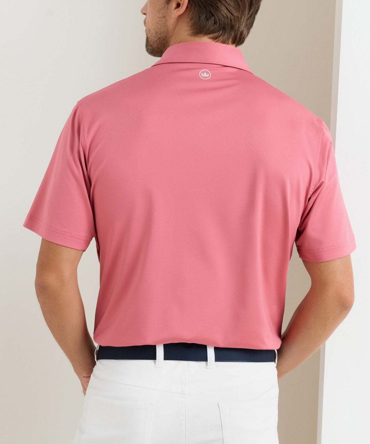 Peter Millar Solid Stretch Jersey Performance Polo Shirt, Men's Big & Tall
