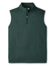 Peter Millar Galway Stretch Terry Quarter-Zip Vest - Pine Brook