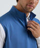 Peter Millar Galway Stretch Terry Quarter-Zip Vest