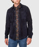 Westport Black Italian Goat Suede Shirt Jacket