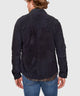 Westport Black Italian Goat Suede Shirt Jacket