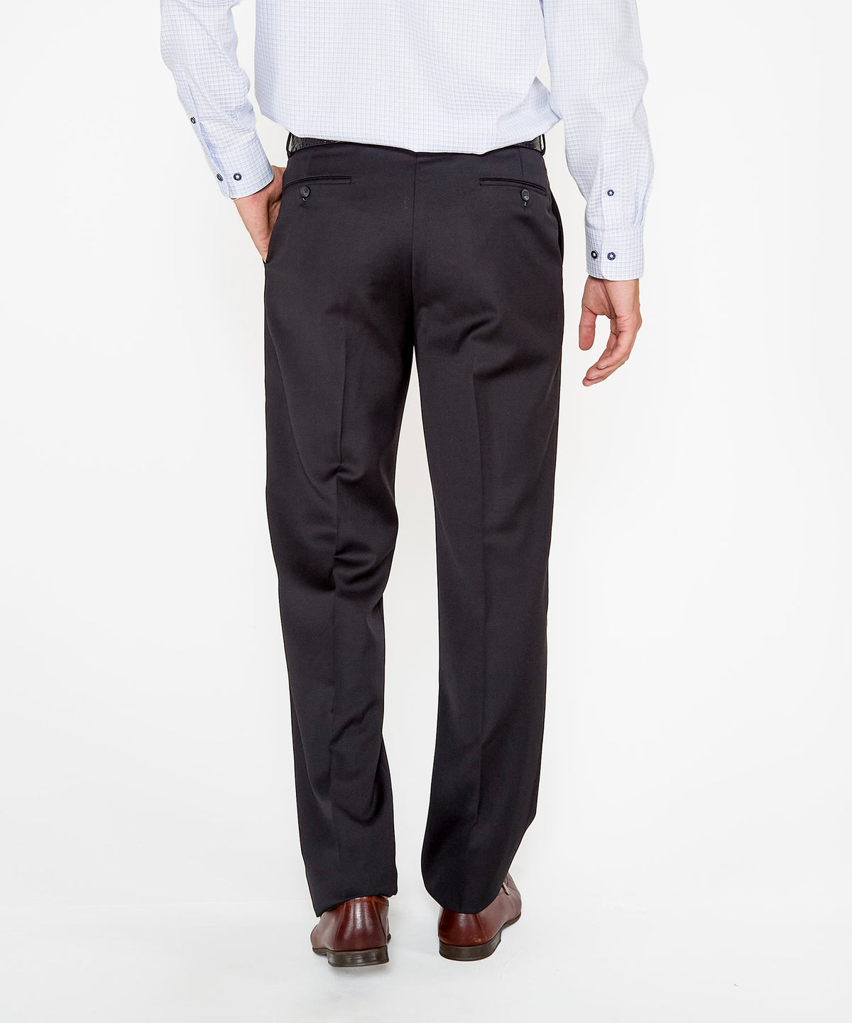 Ballin Flat Front Gabardine Trousers, Men's Big & Tall