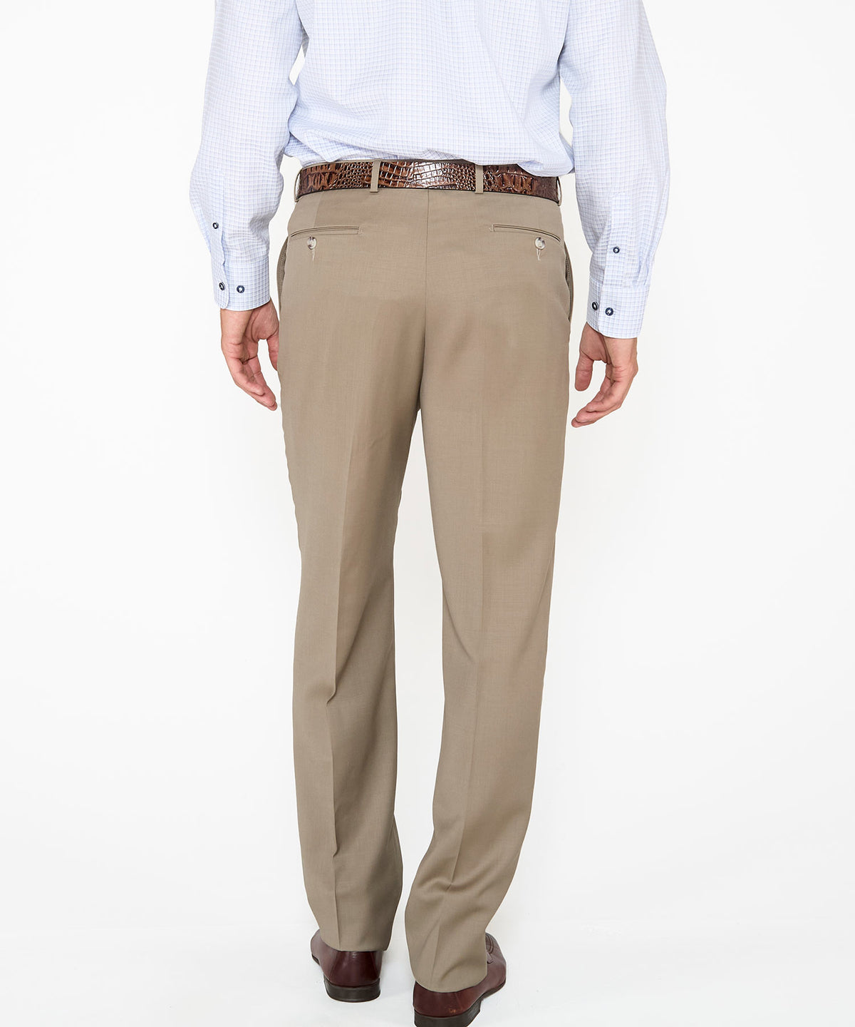 Ballin Flat Front Gabardine Trousers, Men's Big & Tall