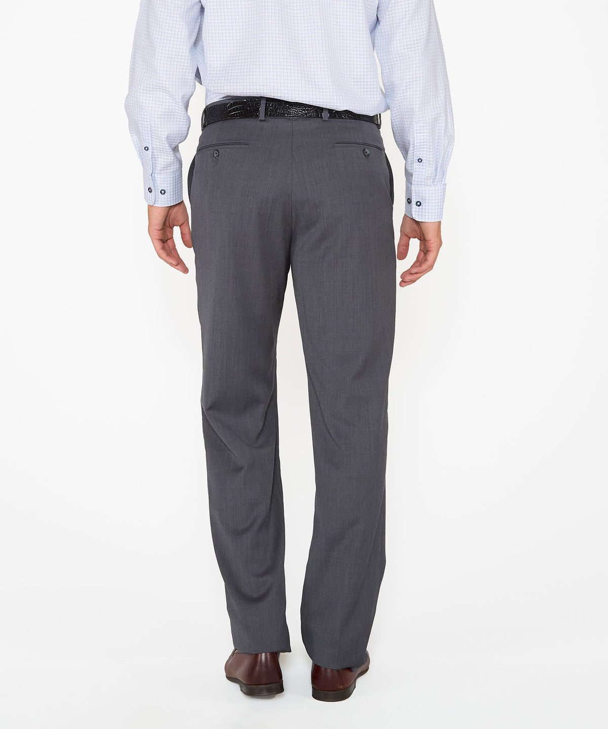 Ballin Flat Front Gabardine Trousers, Men's Big & Tall
