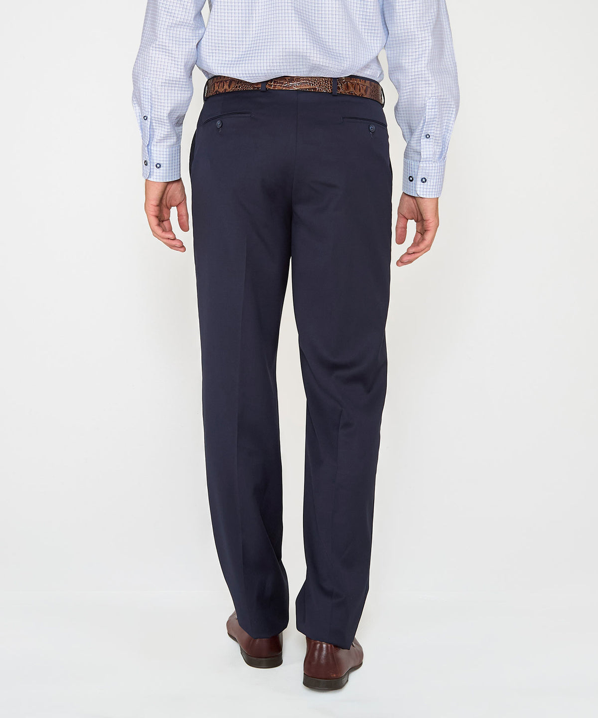 Ballin Flat Front Gabardine Trousers, Men's Big & Tall