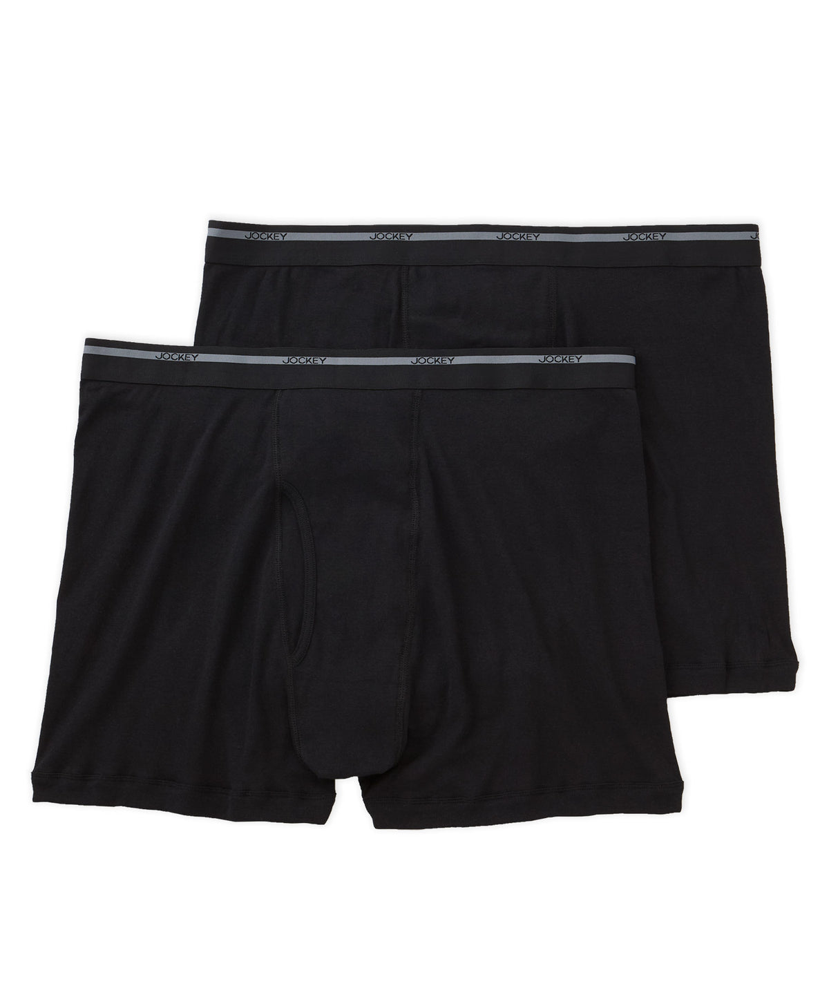 Jockey Rib Knit Boxer Briefs (2-Pack), Men's Big & Tall