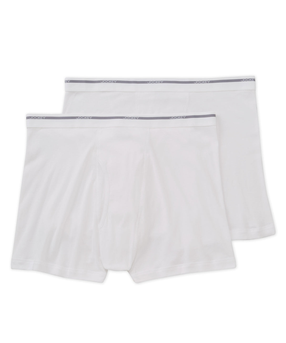 Jockey Rib Knit Boxer Briefs (2-Pack), Men's Big & Tall