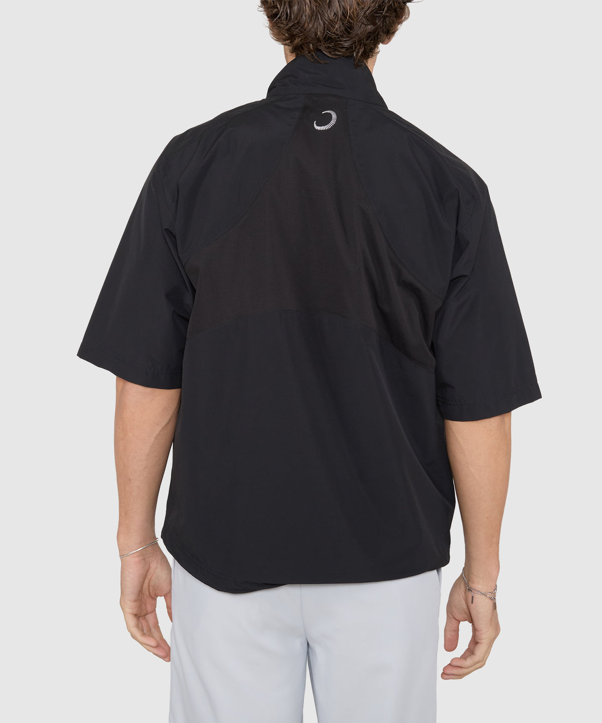 Zero Restriction Half-Sleeve Waterproof Quarter-Zip Jacket, Men's Big & Tall