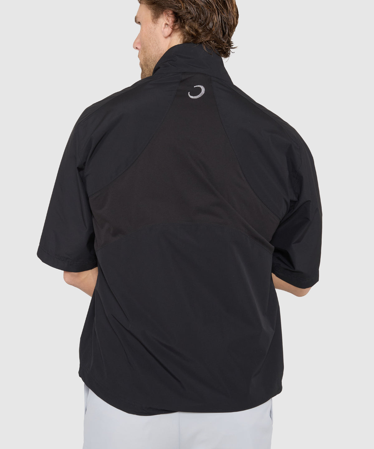 Zero Restriction Half-Sleeve Waterproof Quarter-Zip Jacket, Men's Big & Tall