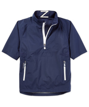 Zero Restriction Half-Sleeve Waterproof Quarter-Zip Jacket