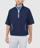 Zero Restriction Half-Sleeve Waterproof Quarter-Zip Jacket