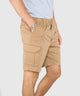 Westport 1989 Stretch Twill Elastic Waist Cargo Shorts