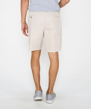 Westport 1989 Stretch Twill Elastic Waist Cargo Shorts